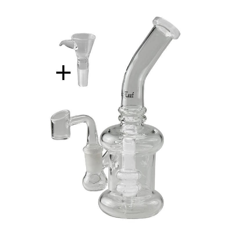 Bang en verre percolateur Black Leaf
