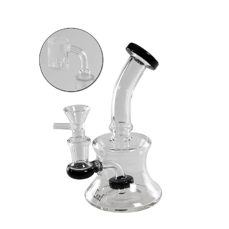 Bang en verre percolateur Black Leaf