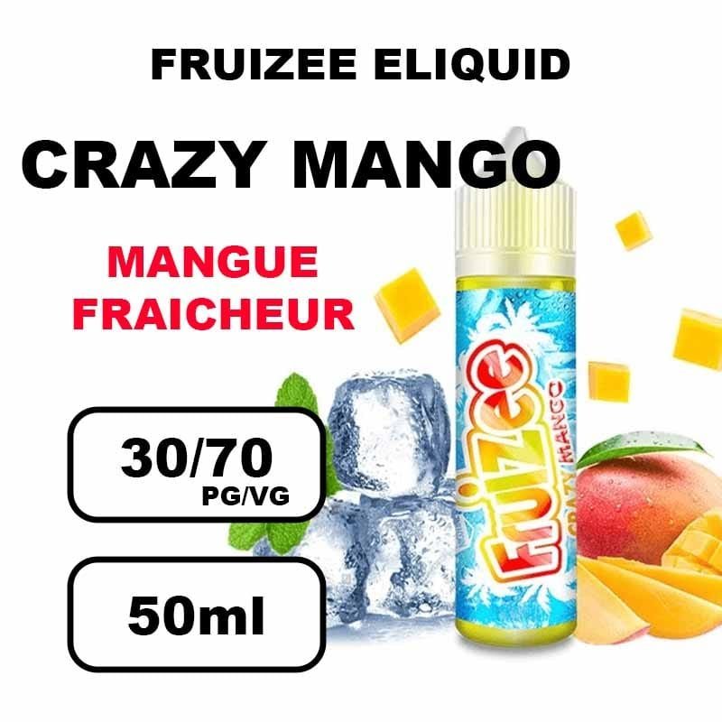 Fruizee eliquid france 50ml e-liquide fruité frais pour cigarette electronique