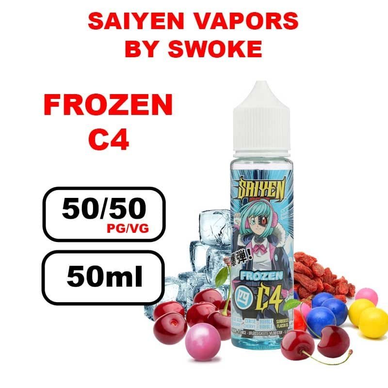 Saiyen Vapors by Swoke eliquide 50ml