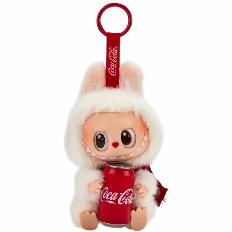 LABUBU THE MONSTERS POP MART - COCA COLA Vinyl face Plush, Blind Box (boite mystère)
