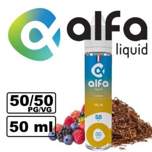 Alfaliquid eliquide vape 50ml prêt à booster - Fabricant Français pas cher et de qualité