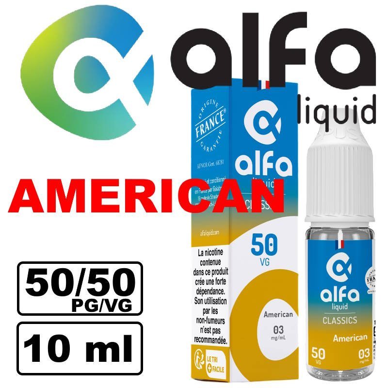 Alfaliquid eliquide vape 10ml – Fabricant Français pas cher et de qualité