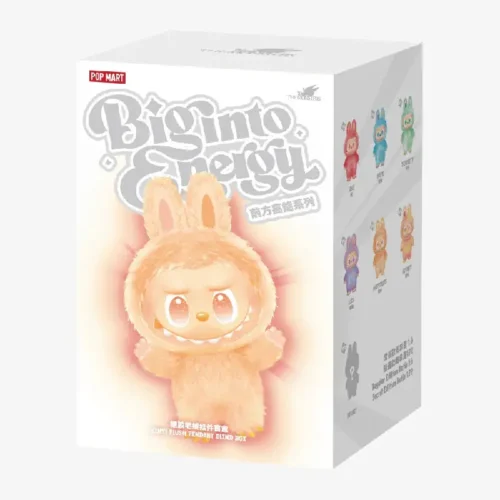 LABUBU THE MONSTERS POP MART - Big Into Energy Vinyl face Plush, Blind Box (boite mystère)