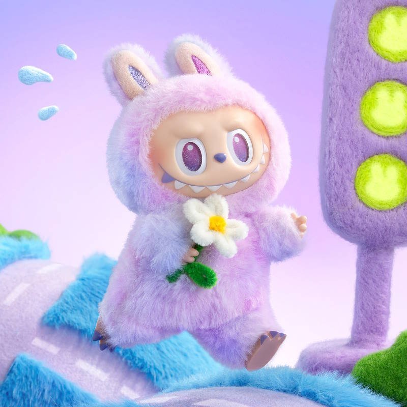 LABUBU THE MONSTERS POP MART - Big Into Energy Vinyl face Plush, Blind Box (boite mystère)