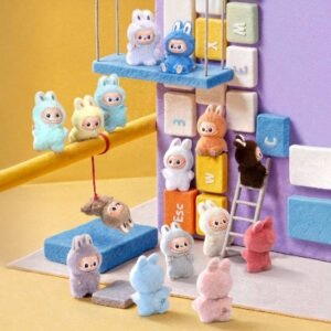LABUBU THE MONSTERS POP MART - Pin for Love Vinyl face Plush, Blind Box (A-M) (boite mystère)