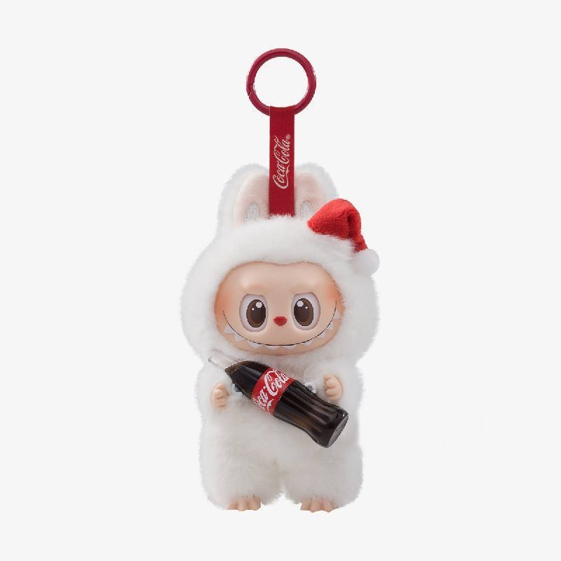 LABUBU THE MONSTERS POP MART - COCA COLA Vinyl face Plush, Blind Box (boite mystère)