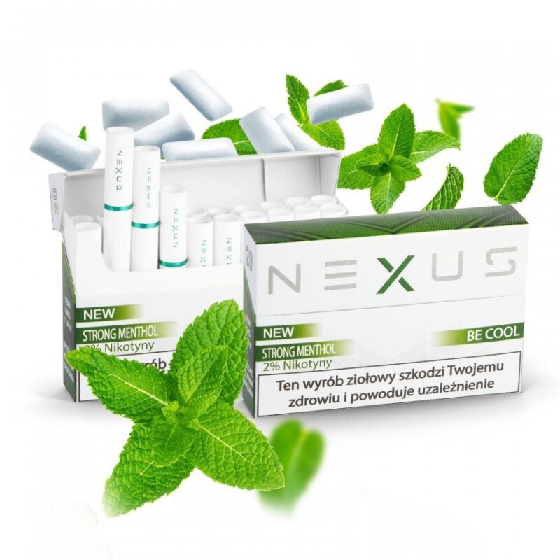 Nexus Sticks nicotinés 2% sans tabac compatible IQOS avec lame chauffante alternative HEETS HNB x20 bâtonnets