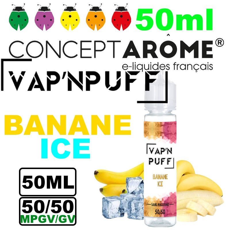 Conceptarome Vap n Puff e-liquide Végétol 50ml – 50/50 Glycérine végétale/Propylène Glycol Végétal