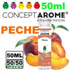 Conceptarome e-liquide Végétol 50ml - 50/50 Glycérine végétale/Propylène Glycol Végétal