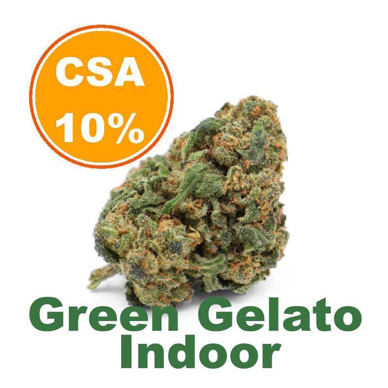green-gelato-fleur-indoor-CSA10.jpg Fleur CBD formule Booster CSA 10% effets rapides et intenses