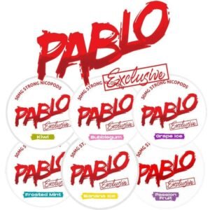 snus-pablo-exclusive-sans-tabac-fruite-frais-gamme.jpg Snus PABLO EXCLUSIVE 30mg/sachet Nicotine Puissant Qualité/Prix imbattables