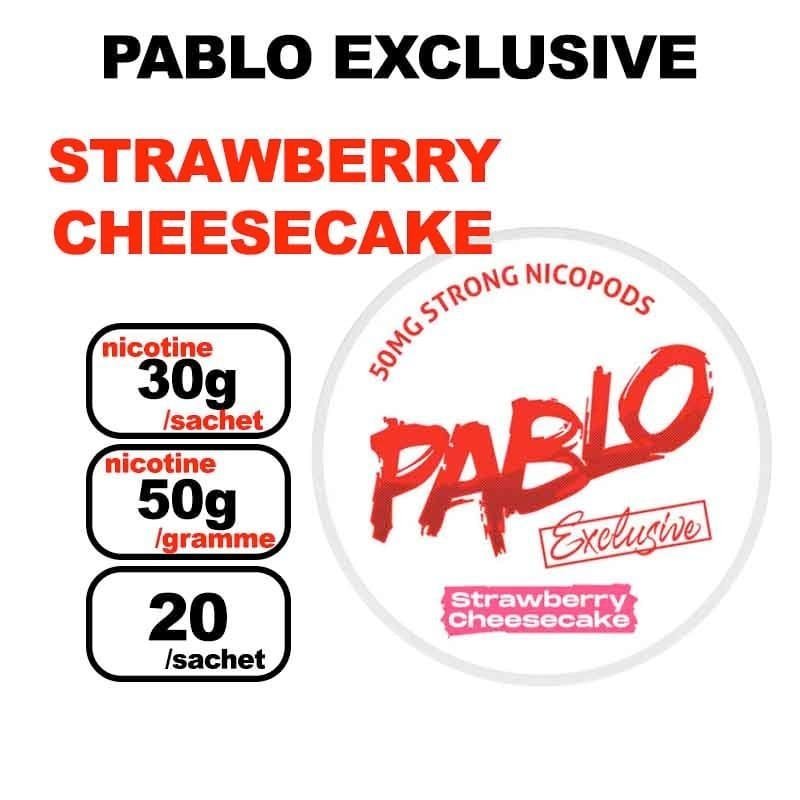 Snus PABLO EXCLUSIVE 30mg/sachet Nicotine Puissant Qualité/Prix imbattables