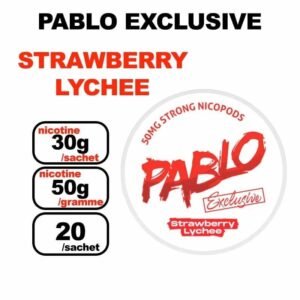 Snus PABLO EXCLUSIVE 30mg/sachet Nicotine Puissant Qualité/Prix imbattables