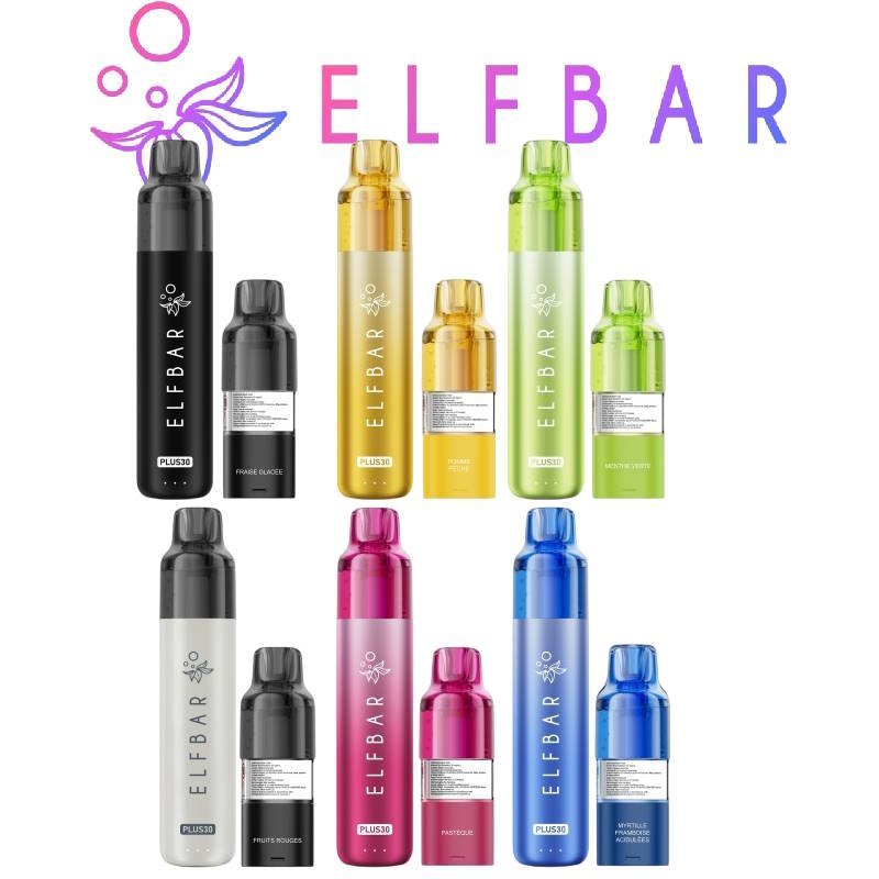 Elfbar Plus30 2+8ml 800mAh Kit starter - Big Puff 30k