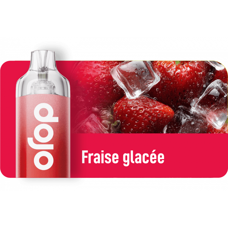 pod-dojo-blast-15k-fraise-glacee-dojo-by-vaporesso.png Puff Dojo Blast 15K 10ml 20mg 1000mAh Dojo by Vaporesso