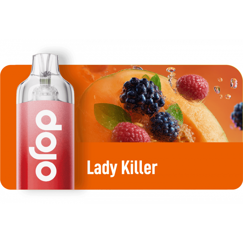 pod-dojo-blast-15k-lady-killer-dojo-by-vaporesso.png Puff Dojo Blast 15K 10ml 20mg 1000mAh Dojo by Vaporesso