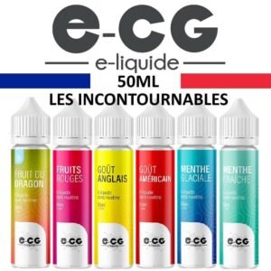 E-liquide 50ml E-cg vap initial Les incontournable Qualité/Prix imbattables