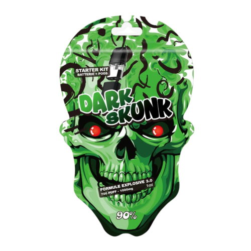 Puff cbd Skull Vape 700 puff – 1000mg – 1ml | 90% CSA, CBD, CBN, CBG, CBC