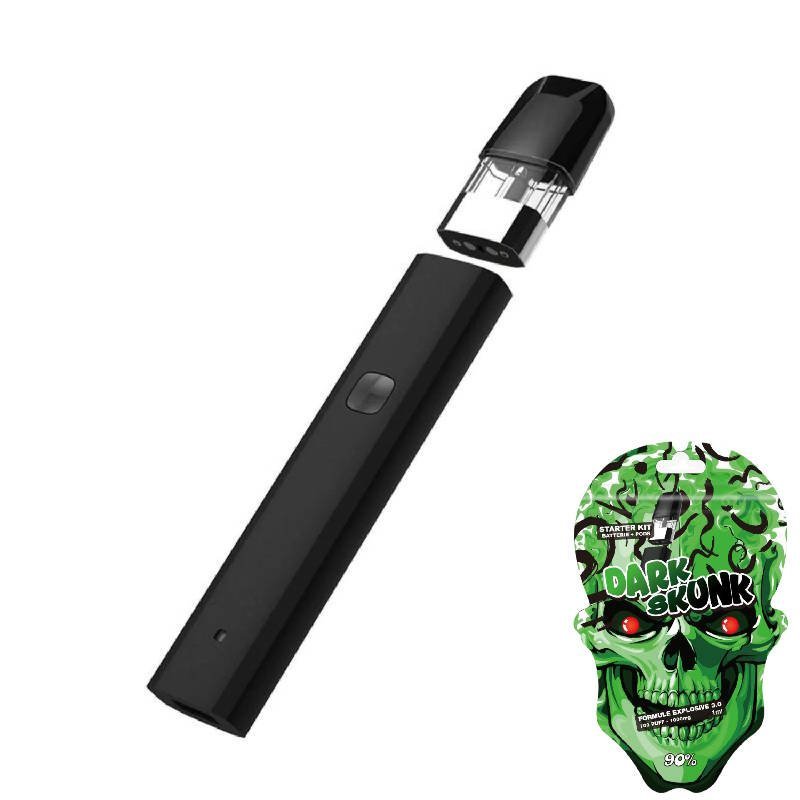 Puff cbd Skull Vape 700 puff – 1000mg – 1ml | 90% CSA, CBD, CBN, CBG, CBC
