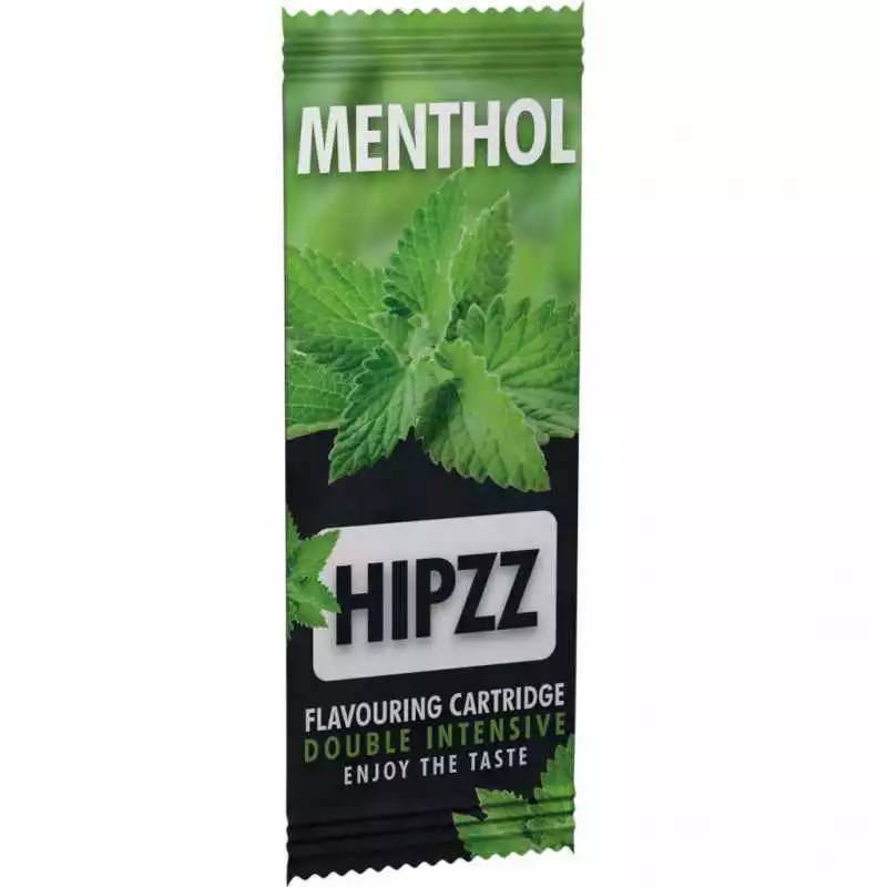 HIPZZ Carte infusion Fraîcheur menthol pour cigarette tabac