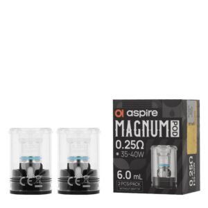 Cartouches chicha Magnum 6ml Aspire x2