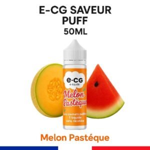 E-cg Les saveurs Puffs e-liquide 50ml - Saveurs fruitées sucrées