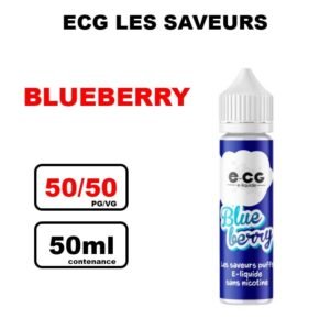 E-cg Les saveurs Puffs e-liquide 50ml - Saveurs fruitées sucrées