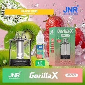 Cartouche Gorilla X + flacon 10ml 20mg recharge JNR