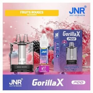 Cartouche Gorilla X + flacon 10ml 20mg recharge JNR