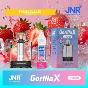 Cartouche Gorilla X + flacon 10ml 20mg recharge JNR