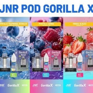 Cartouche Gorilla X + flacon 10ml 20mg recharge JNR