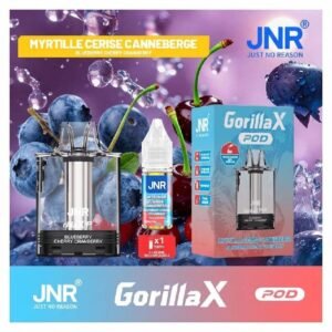 Cartouche Gorilla X + flacon 10ml 20mg recharge JNR