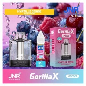 Cartouche Gorilla X + flacon 10ml 20mg recharge JNR
