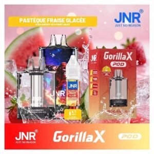 Cartouche Gorilla X + flacon 10ml 20mg recharge JNR