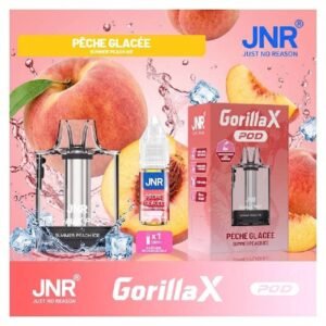 Cartouche Gorilla X + flacon 10ml 20mg recharge JNR