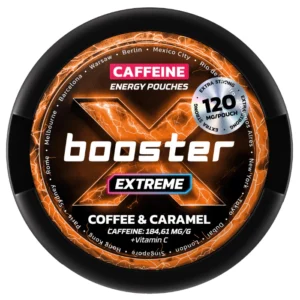X Booster energy pouches - Sachets caféine puissants Alternative au snus nicotine