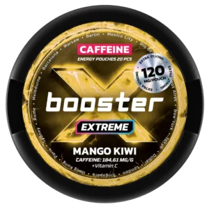 X Booster energy pouches - Sachets caféine puissants Alternative au snus nicotine