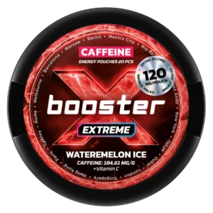 X Booster energy pouches - Sachets caféine puissants Alternative au snus nicotine