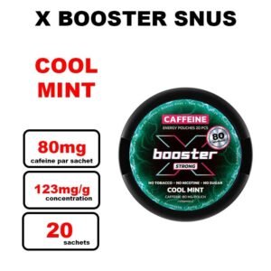 X Booster energy pouches - Sachets caféine puissants Alternative au snus nicotine