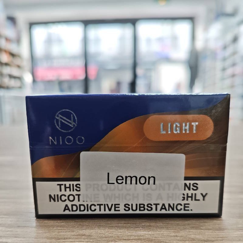 NIOO Sticks granulés nicotinés 2% sans tabac compatible IQOS avec lame chauffante alternative HEETS HNB x20 bâtonnets