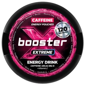 xbooster-caffeine-pouch-sachet-energy-Energy-drink-120mg.webp X Booster energy pouches - Sachets caféine puissants Alternative au snus nicotine