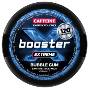 X Booster energy pouches - Sachets caféine puissants Alternative au snus nicotine