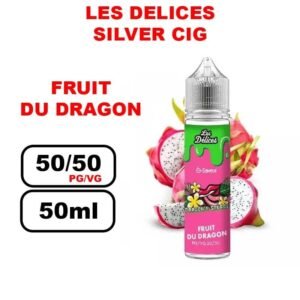 Les délices 0mg 50ml eliquide silver cig
