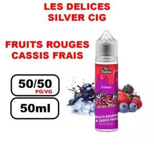 Les délices 0mg 50ml eliquide silver cig