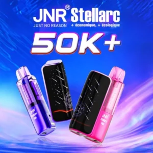 JNR Stellarc 50k + 3 E-liquides 10ml / 2% 1200mAh