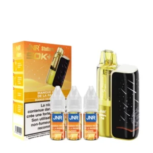 JNR Stellarc 50k + 3 E-liquides 10ml / 2% 1200mAh