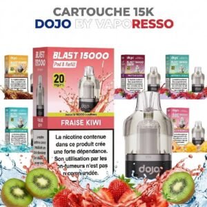 Cartouche Dojo Blast 15K – 10ml par Dojo by Vaporesso
