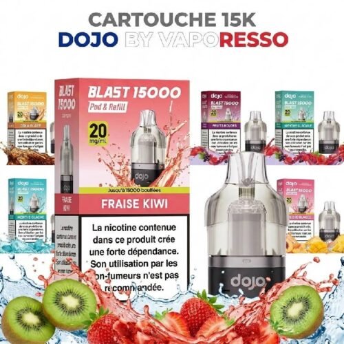 Cartouche Dojo Blast 15K – 10ml par Dojo by Vaporesso