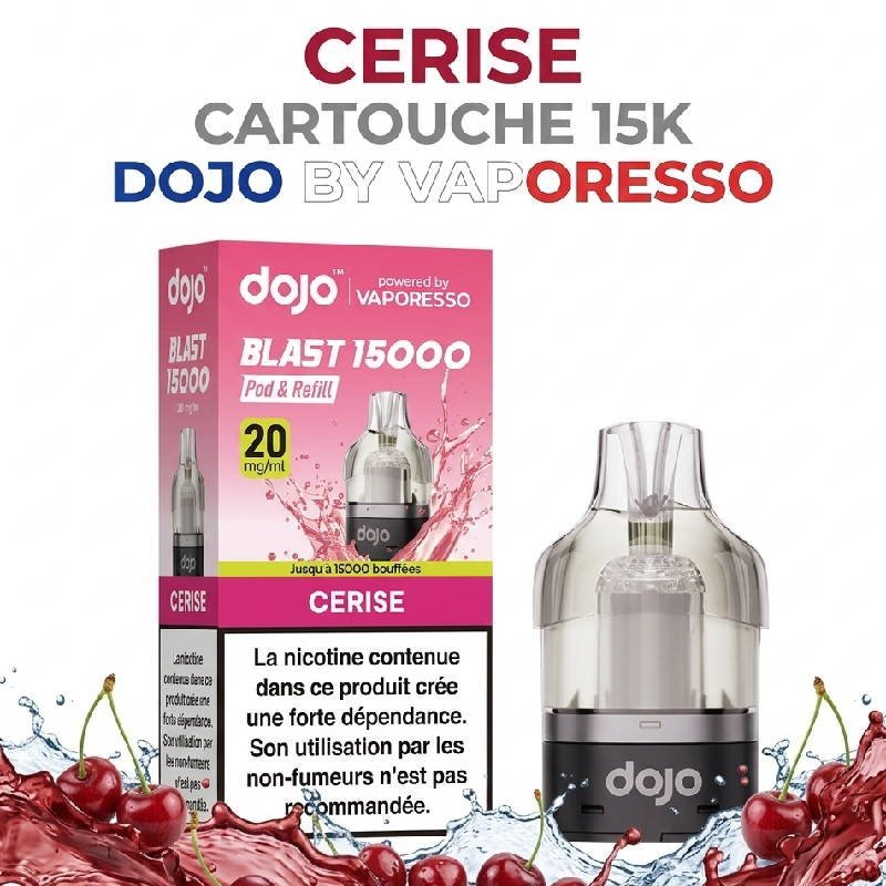 Cartouche Dojo Blast 15K – 10ml par Dojo by Vaporesso